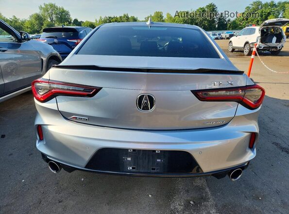 19UUB6F58SA002773 2025 ACURA TLX Серебряный Вид сзади