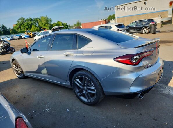 19UUB6F58SA002773 2025 ACURA TLX Серебряный Задняя левая четверть
