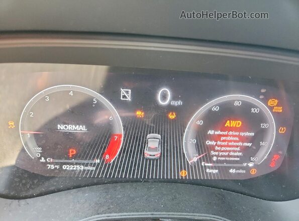 19UUB6F58SA002773 2025 ACURA TLX Серебряный Вид щитка приборов