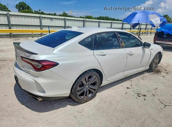 19UUB6F5XMA007766 2021 ACURA TLX White Հետևի աջ
