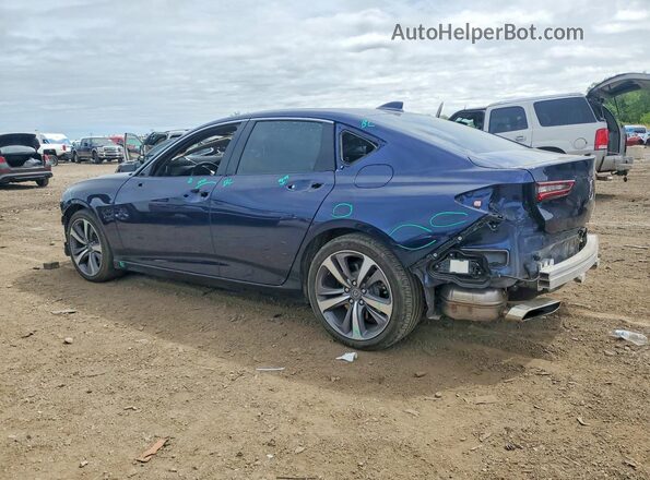 19UUB6F62MA011514 2021 ACURA TLX Blue უკანა მარცხენა