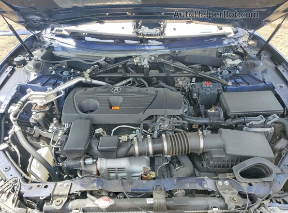 19UUB6F62MA011514 2021 ACURA TLX Blue უკანა სალონის ხედი