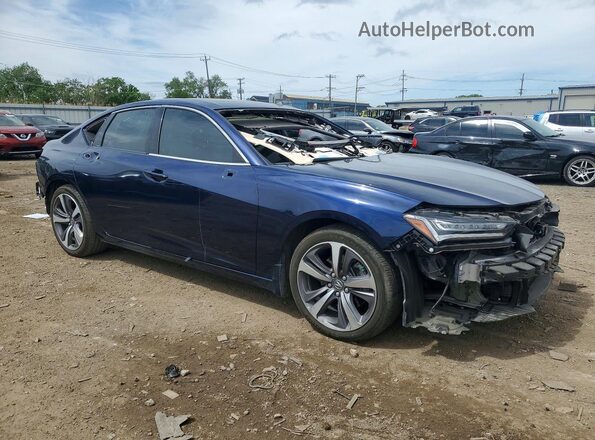 19UUB6F62MA011514 2021 ACURA TLX Blue წინა მარჯვენა