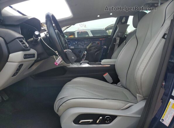 19UUB6F62MA011514 2021 ACURA TLX Blue წინა სალონის ხედი