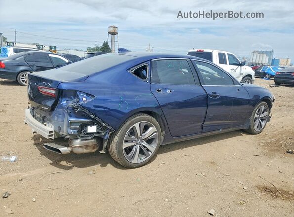 19UUB6F62MA011514 2021 ACURA TLX Blue უკანა მარჯვენა