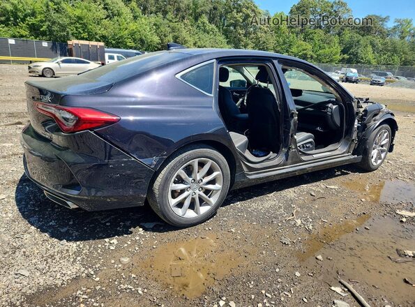 19UUB6F65MA000605 2021 ACURA TLX Black Tył prawy