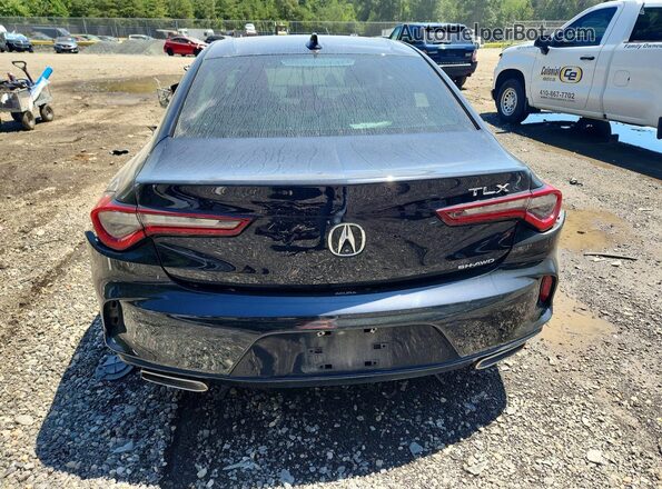 19UUB6F65MA000605 2021 ACURA TLX Black Widok z tyłu