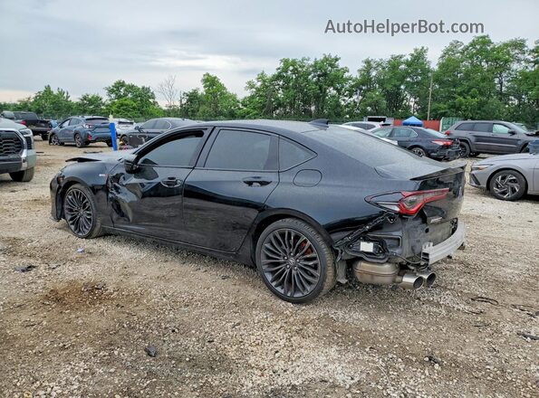 19UUB7F05NA001465 2022 ACURA TLX Black Tył lewy