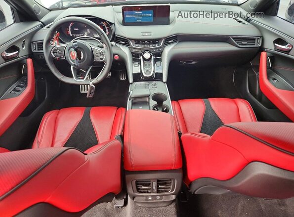19UUB7F05SA001364 2025 ACURA TLX White Вид панелі приладів