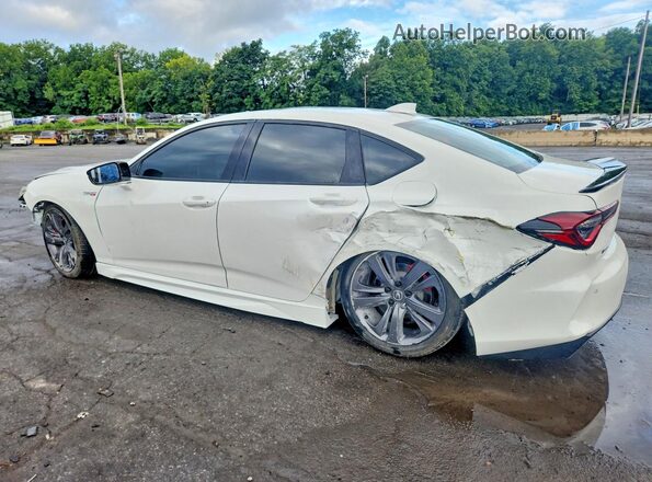 19UUB7F05SA001364 2025 ACURA TLX White Задня ліва чверть
