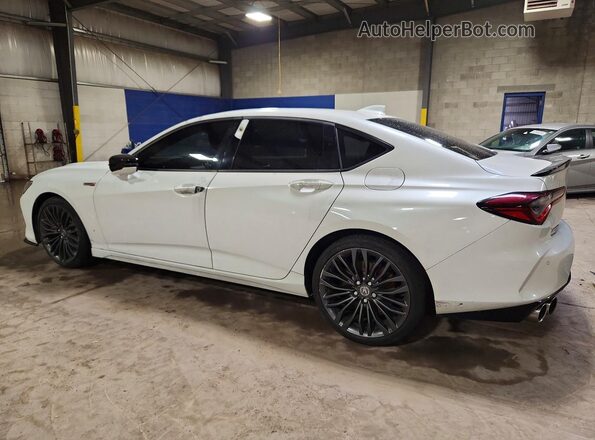 19UUB7F08MA001491 2021 ACURA TLX White Trasero izquierdo