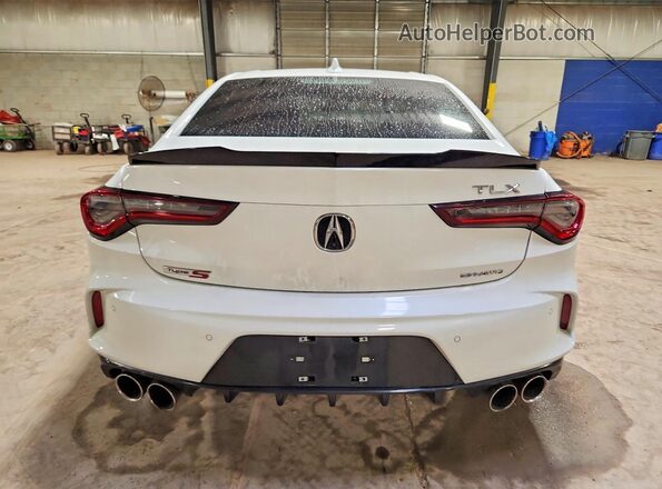 19UUB7F08MA001491 2021 ACURA TLX White Vista trasera