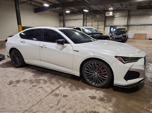 19UUB7F08MA001491 2021 ACURA TLX White Delantero derecho