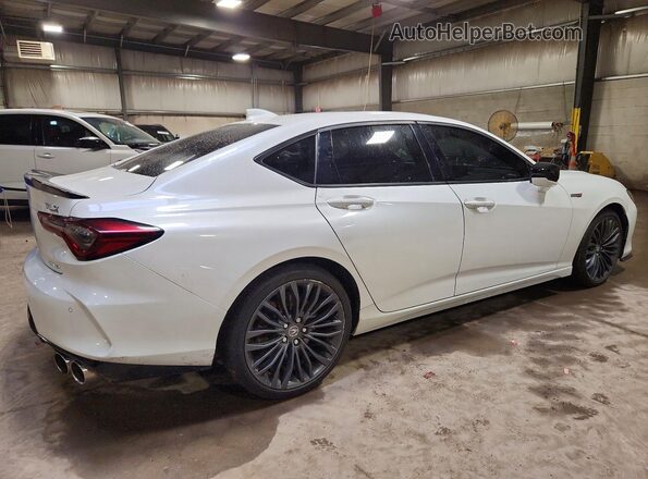 19UUB7F08MA001491 2021 ACURA TLX White Trasero derecho