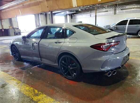 19UUB7F09SA000735 2025 ACURA TLX Gray Trasero izquierdo