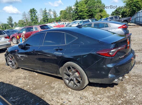 19UUB7F90PA000080 2023 ACURA TLX Черный Задняя левая четверть