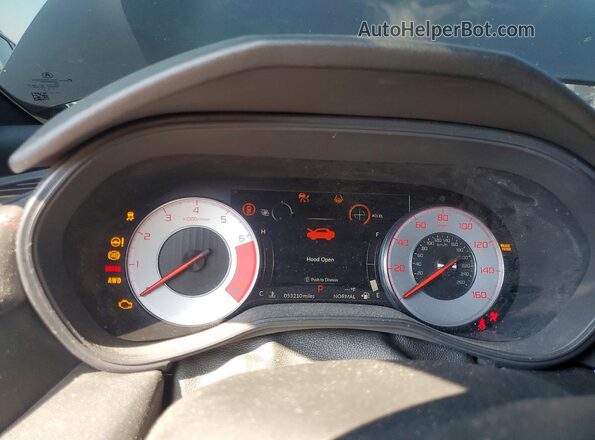 19UUB7F90PA000080 2023 ACURA TLX Черный Вид щитка приборов