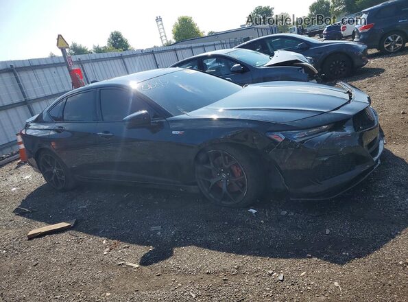 19UUB7F90PA000080 2023 ACURA TLX Черный Передняя правая четверть