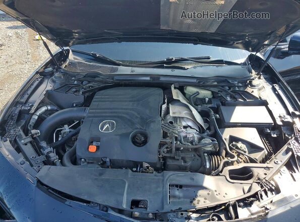 19UUB7F90PA000080 2023 ACURA TLX Черный Вид задней части салона