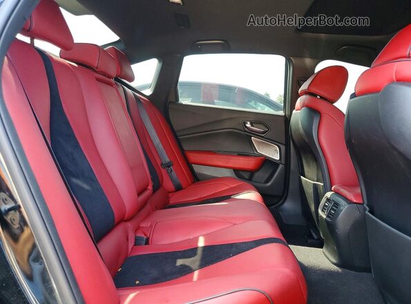 19UUB7F90PA000080 2023 ACURA TLX Черный Вид задних сидений