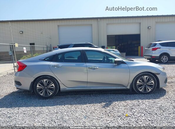 19XFC1F30GE011641 2016 HONDA CIVIC Silver Вид задньої частини салону