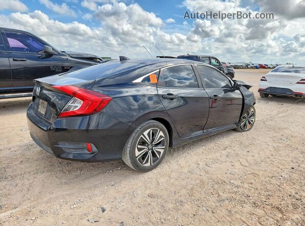 19XFC1F30GE019822 2016 HONDA CIVIC Black Задня права чверть
