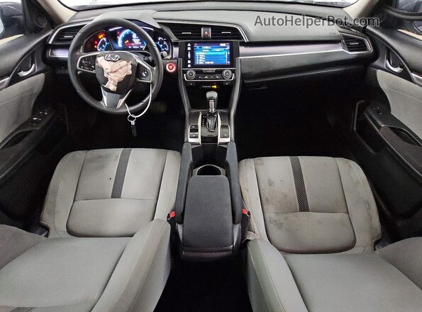 19XFC1F30GE021960 2016 HONDA CIVIC Gray Widok deski rozdzielczej