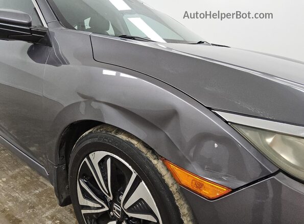 19XFC1F30GE021960 2016 HONDA CIVIC Gray 