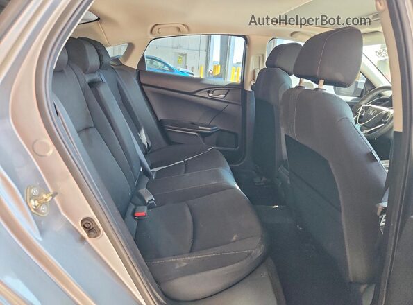 19XFC1F30GE218577 2016 HONDA CIVIC Silver Vista de los asientos traseros