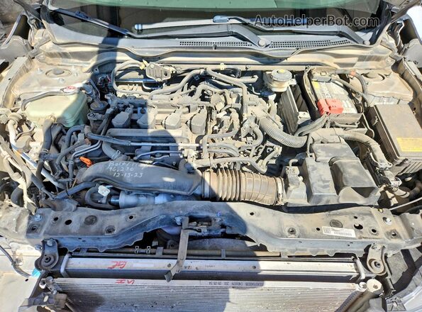 19XFC1F30GE218577 2016 HONDA CIVIC Silver Vista interior trasera