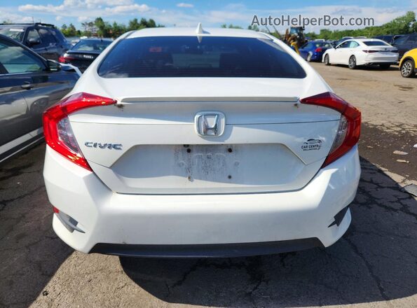 19XFC1F30GE223908 2016 HONDA CIVIC Белый Вид сзади