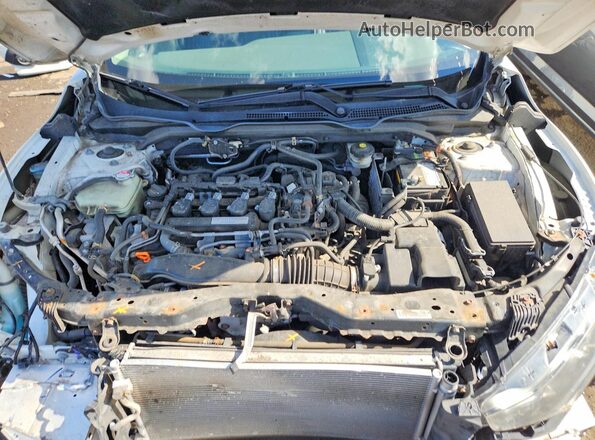 19XFC1F30GE223908 2016 HONDA CIVIC Белый Вид задней части салона