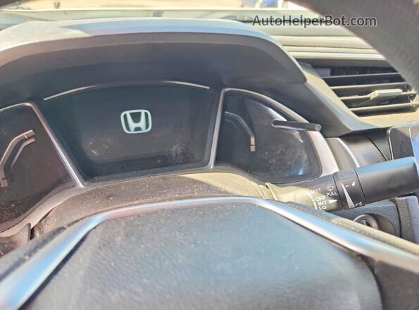 19XFC1F30GE223908 2016 HONDA CIVIC Белый Вид щитка приборов