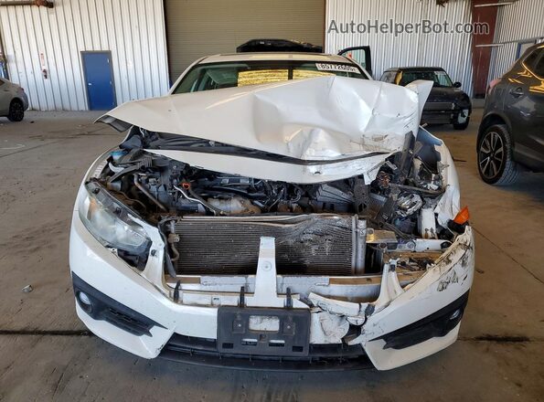 19XFC1F30HE214885 2017 HONDA CIVIC Белый Вид спереди
