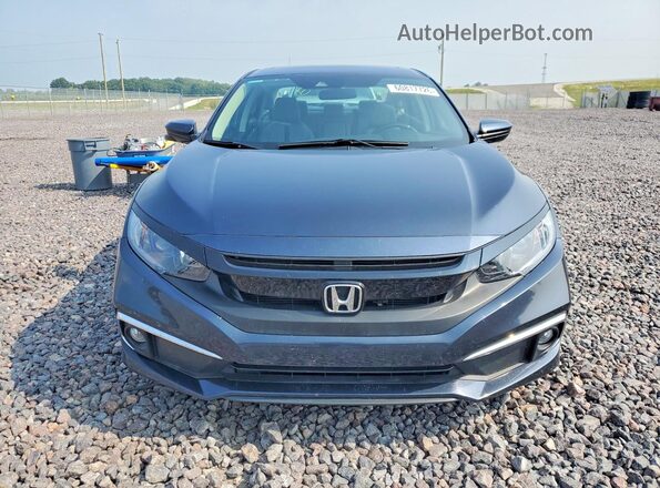 19XFC1F30KE001345 2019 HONDA CIVIC Blue წინა ხედი
