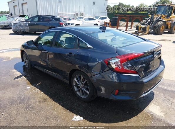 19XFC1F30KE205627 2019 HONDA CIVIC Gray Rear left