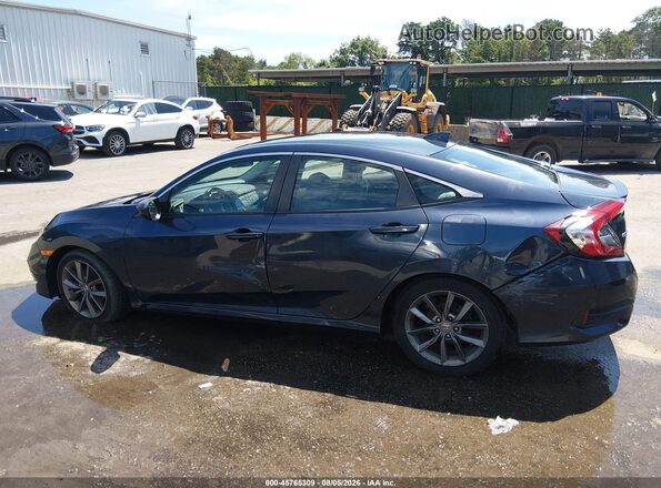19XFC1F30KE205627 2019 HONDA CIVIC Gray 360 interior view