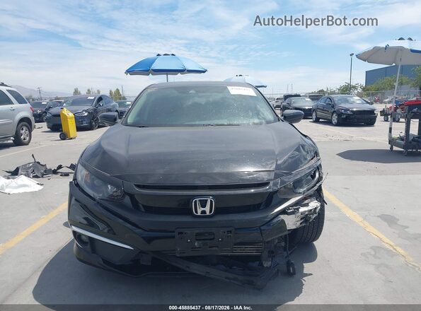 19XFC1F30LE202017 2020 HONDA CIVIC Black ხელსაწყოთა პანელის ხედი