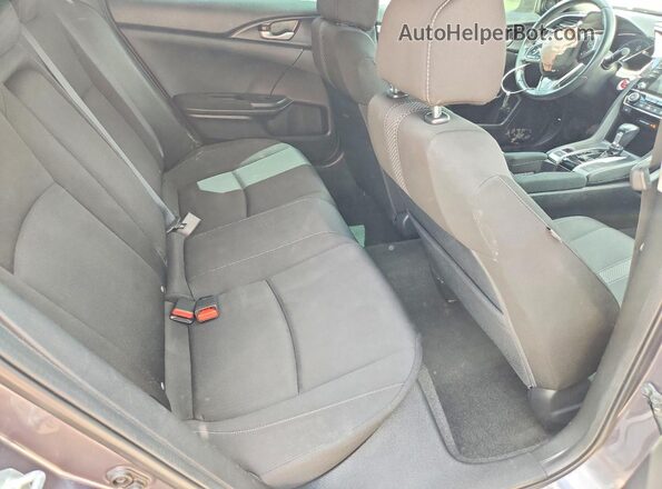 19XFC1F30ME002594 2021 HONDA CIVIC Gray Vista de los asientos traseros