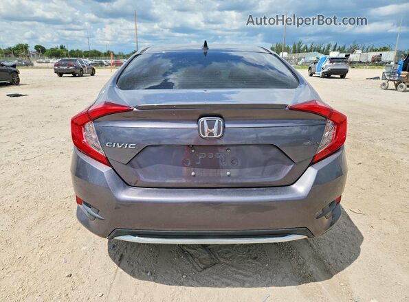 19XFC1F30ME002594 2021 HONDA CIVIC Gray Vista trasera