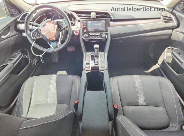 19XFC1F30ME002594 2021 HONDA CIVIC Gray Vista del salpicadero