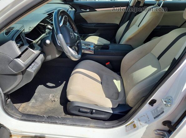 19XFC1F30ME012011 2021 HONDA CIVIC White Widok wnętrza z przodu