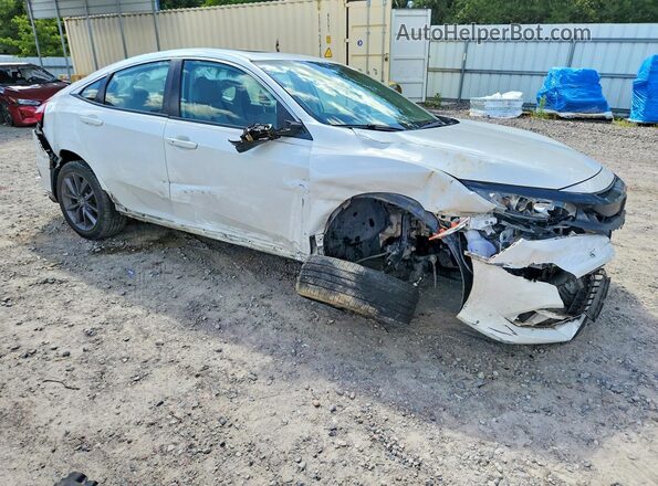 19XFC1F30ME012011 2021 HONDA CIVIC White Przód prawy