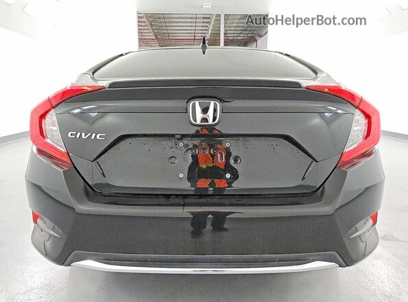 19XFC1F30ME207560 2021 HONDA CIVIC Black Հետևի տեսք