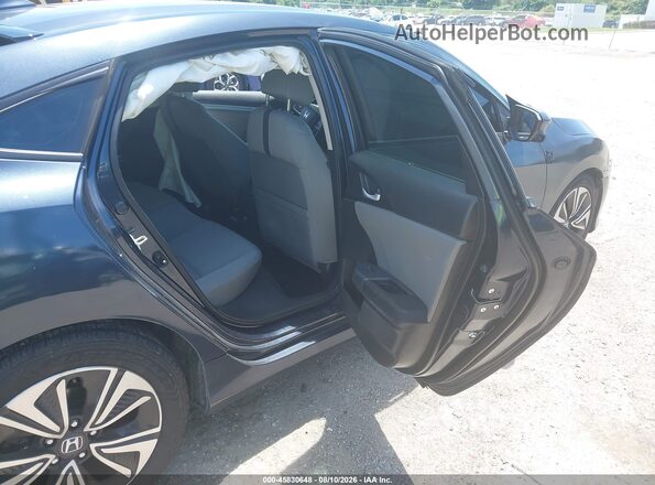 19XFC1F31GE015617 2016 HONDA CIVIC Gray Widok naklejki z numerem VIN