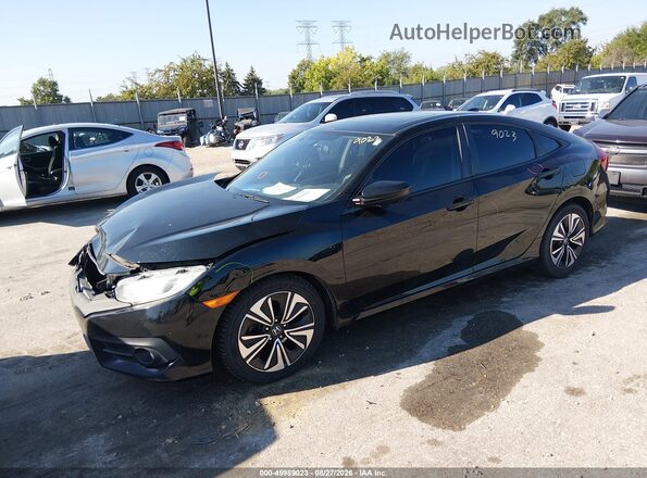 19XFC1F31GE041439 2016 HONDA CIVIC Black Vista tres cuartos delantera izquierda