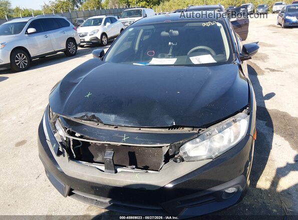 19XFC1F31GE041439 2016 HONDA CIVIC Black Vista del cuadro de instrumentos