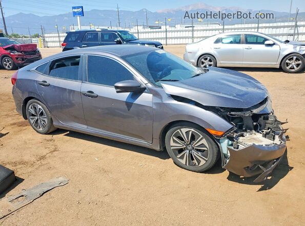 19XFC1F31HE014159 2017 HONDA CIVIC Gray Передня права чверть
