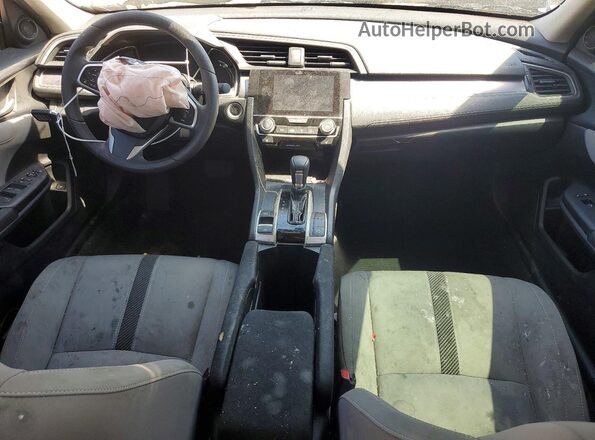 19XFC1F31HE014159 2017 HONDA CIVIC Gray Вид панелі приладів