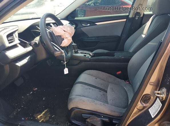 19XFC1F31HE014159 2017 HONDA CIVIC Gray Вид салону спереду